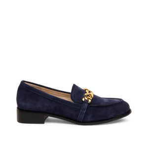 Kathryn Wilson Polly Loafer Ink Suede