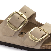 Birkenstock Arizona Big Buckle Nubuck Sandcastle Regular