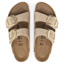 Birkenstock Arizona Big Buckle Nubuck Sandcastle Regular