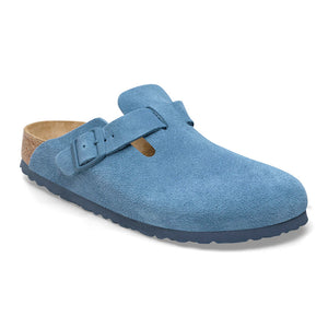 Birkenstock Boston SFB Suede Elemental Blue Regular