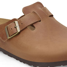 Birkenstock Boston Oiled Leather Cognac Regular