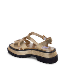 Kathryn Wilson Kendall Sandal Gold Lizard *ONLINE ONLY*FINAL SALE* NO RETURNS