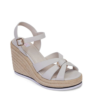 Kathryn Wilson Griselda Wedge Stone Calf *ONLINE ONLY* FINAL SALE*NO RETURNS*