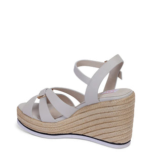 Kathryn Wilson Griselda Wedge Stone Calf *ONLINE ONLY* FINAL SALE*NO RETURNS*