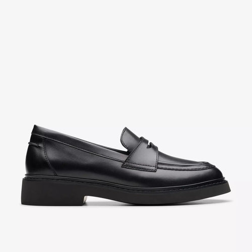 Clarks Splend Edge Black Leather