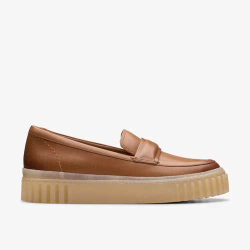 Clarks Mayhill Cove Tan Leather