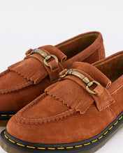 Dr Marten Adrian Snaffle Loafer Rust Orange Tumbled Nubuck