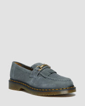 Dr Marten Adrian Snaffle Loafer Washed Denim Tumbled Nubuck