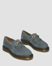 Dr Marten Adrian Snaffle Loafer Washed Denim Tumbled Nubuck