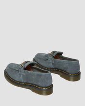 Dr Marten Adrian Snaffle Loafer Washed Denim Tumbled Nubuck