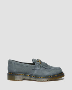 Dr Marten Adrian Snaffle Loafer Washed Denim Tumbled Nubuck