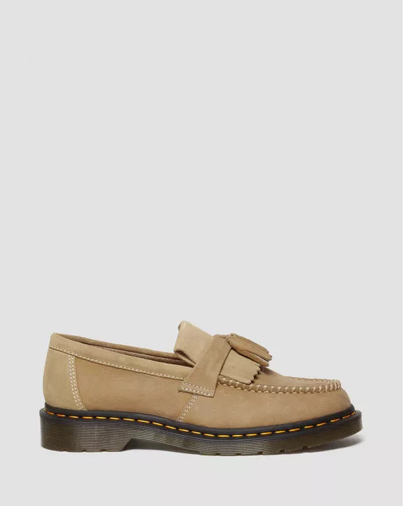 Dr Martens Adrian Tassel Loafer Savannah Tan Tumbled Nubuck