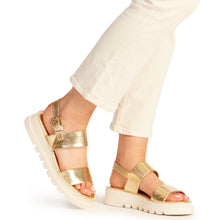 Kathryn Wilson Portia Sandal Gold Calf