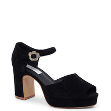 Kathryn Wilson Polly Heel Black Suede