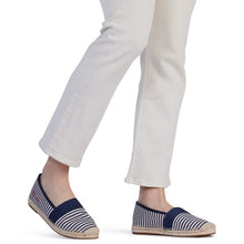 Kathryn Wilson Giselle Espadrille Ink Stripe