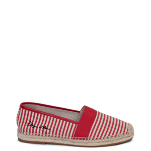 Kathryn Wilson Giselle Espadrille Red Stripe