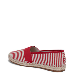 Kathryn Wilson Giselle Espadrille Red Stripe