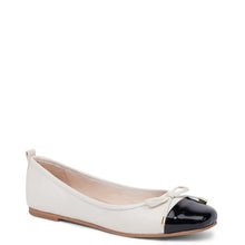 Kathryn Wilson Audrey Ballet Stone Calf/Black Patent