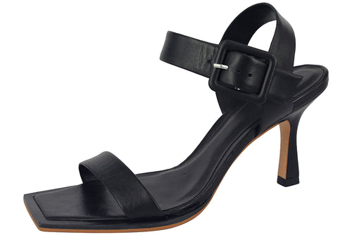 Carrano 609003 Black Leather Heel