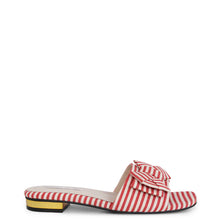 Kathryn Wilson Etta Slide Red Stripe