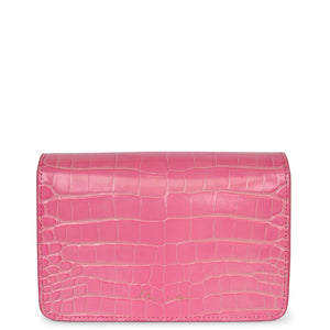 Kathryn Wilson Franco Bag Dolly Pink Croc