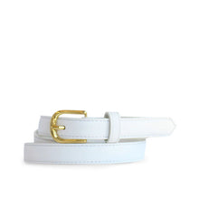 Kathryn Wilson Lauren Belt White Calf