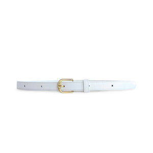 Kathryn Wilson Lauren Belt White Calf