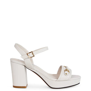 Kathryn Wilson Olivia Heel White Calf