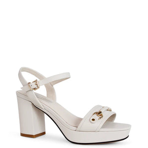 Kathryn Wilson Olivia Heel White Calf