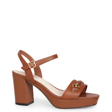 Kathryn Wilson Olivia Heel Walnut Calf