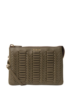 Saben Tilly's Big Sis Crossbody Rosemary Chevron