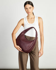 Saben Hana Shoulder Bag Merlot Bubble