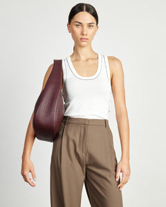 Saben Hana Shoulder Bag Merlot Bubble
