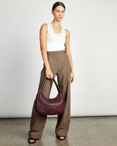 Saben Hana Shoulder Bag Merlot Bubble