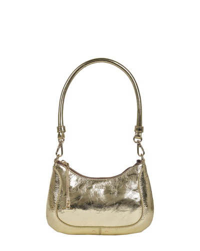 Saben Sammie Mini Bag Light Gold Crinkle