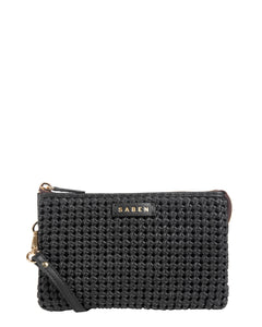 Saben Tilly Crossbody Black Fine Braid