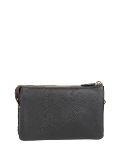 Saben Tilly Crossbody Black Fine Braid