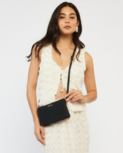 Saben Tilly Crossbody Black Fine Braid