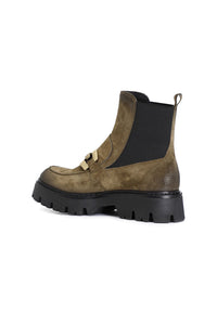 Cafe Noir FM6012 Green Suede