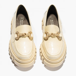 Pitillos 5385 Cream Chunky Loafer