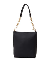 Saben Claudette Crossbody Black & Leopard Haircalf