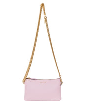 Saben Lily Mini Bag Coconut Ice & Gold Curb Chain