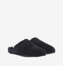 Victoria Norte Soft Faux Fur Slippers Marino
