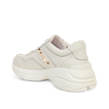 Kathryn Wilson Grace Trainer Cream Calf