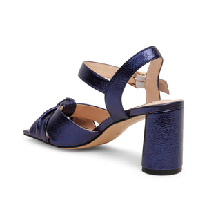 Kathryn Wilson Sandy Heel Ink Metallic Calf