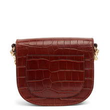 Kathryn Wilson Emma Bag Chocolate Croc