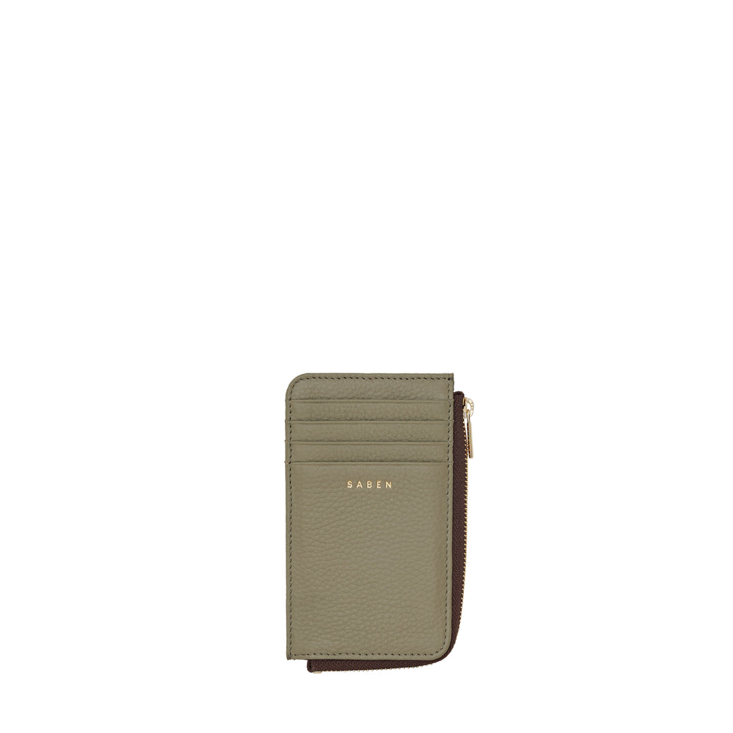 Saben Winona Card Holder Gotham Grey