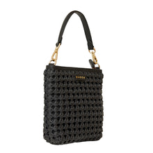 Saben Coco Mini Bag Black Fine Braid