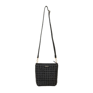 Saben Coco Mini Bag Black Fine Braid