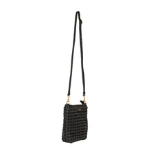 Saben Coco Mini Bag Black Fine Braid